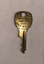 National Cabinet Lock USPS Mailbox Key - key code 4390PO