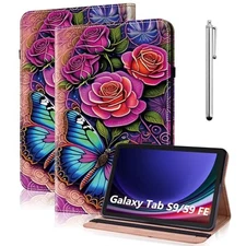 Case for Samsung Galaxy Tab S10 Lite/S10 FE 10.9" with S Pen Holder & Card Slots