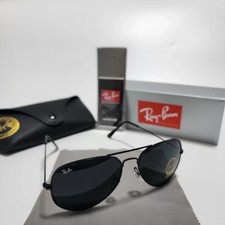 Brand New Ray Ban Sunglasses-Aviator RB3025 W0879-Gunmetal Frame Grey Len 58mm