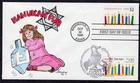 1996 Joint USA/Israel Hanukkah Stamp (3118/1289) - Karen's H/P DUAL FDC TH341