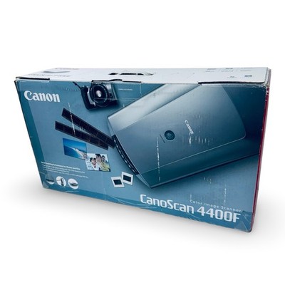 Flatbed CanoScan CANON 4400F Color Image Negative Scanner with Film Guide Tested