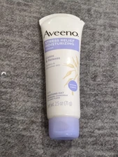 Aveeno Moisturizing Lotion Stress Relief Lavender 2.5 oz