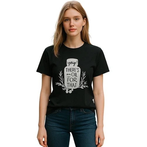 Young Living Women’s T Shirt Yay There’s an Oil for That Size Medium