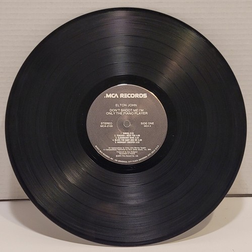 Elton John "Don't Shoot Me" I'm Only The Piano Player Vinyl LP Album MCA 1972 sehr guter Zustand - Bild 11 von 11