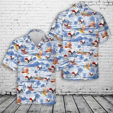 US Navy SEABEES Naval Construction Force NCF Christmas Hawaiian Shirt