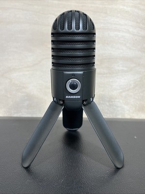 Samson Meteor Condenser Wired - USB Professional Microphone - Titanium Black