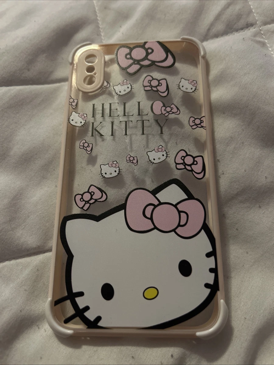 CG MOBILE Hello Kitty HKHCP13LHDGKEP - Custodia rigida per iPhone 13 Pro / 13 6.1'', colore: Rosa