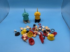 Vintage 1960s Mr Potato Head Parts Lot Katie the Carrot Accessories Hasbro