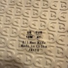 Gorgeous SAM EDELMAN White  Metal LOGO Women Size 10 M Thong Wedges Flip Flops — photo 3
