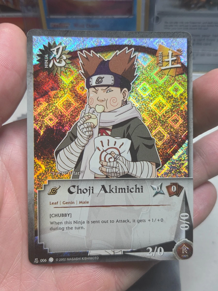 Lightly Played (Excellent) Naruto CCG Individual Collectible Card