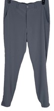 Primo Golf Joggers Mens 32 Tall Gray Ankle Zip Performance Stretch Pants