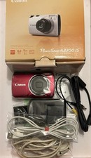 Canon PowerShot A3300 IS 16MP Digital Camera 5x 28mm Zoom 98% Condition