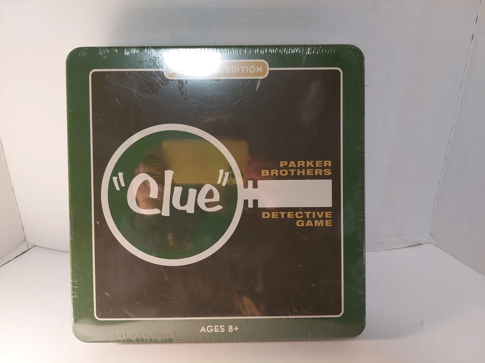 CLUE Board Game Nostalgia Edition Collectible Tin Parker Brothers New Sealed - Image 4 of 4