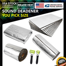 For House 16-36Sqft Foamautohesion Car Sound Deadener Heat Shield Insulation Mat