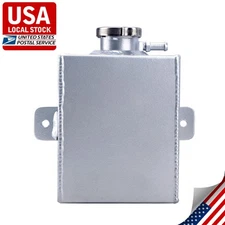 ✅1.2L Universal Aluminum Expansion Coolant Overflow Reservoir Tank Bottle New