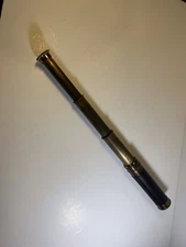 Antique 3 Draw Maritime Telescope/Sightglass. Brass W Leather 1890-1910