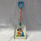 Vintage 1950’s Toy Metal Sand Shovel - Ohio Art - Little Girl With Dog