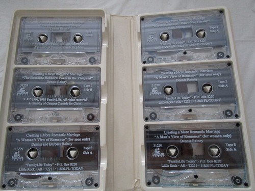 Creating a More Romantic Marriage 6 Cassettes Audio Tape Perfect Condition - Picture 3 of 3