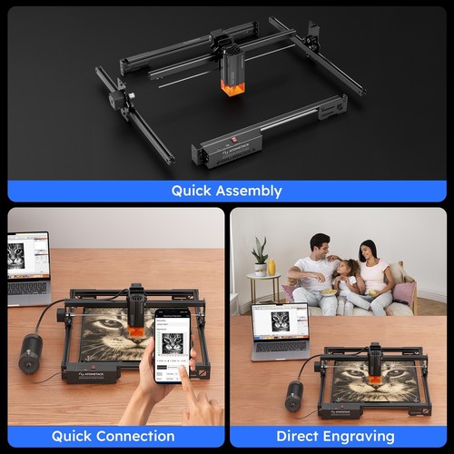 ATOMSTACK 20W Lasergravierer, Laserschneider, für personalisierte Geschenke - Bild 6 von 9