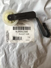 Brand New Whirlpool Corp Idler Pulley WP691366  OEM Factory Certified Part