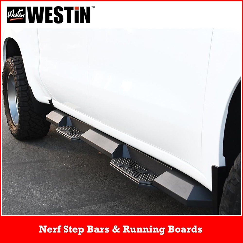 Westin HDX Xtreme Nerf Step Bars for 2019-2024 Silverado Sierra