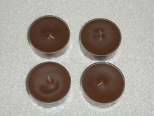 Partylite Amber Suede Large Tealights -- NIB