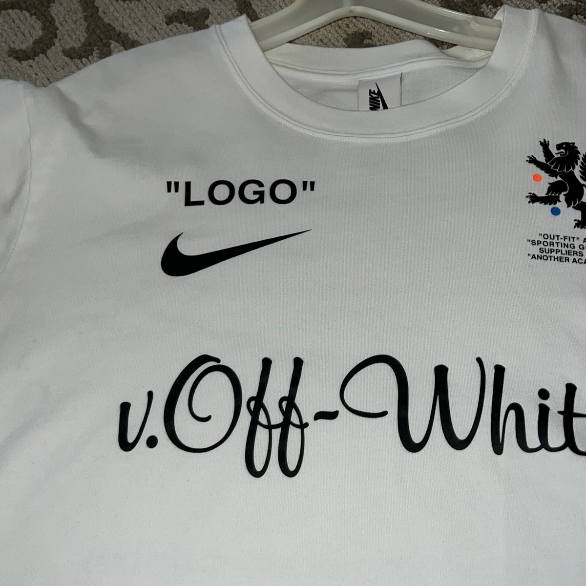 Nikelab x OFF-WHITE Mercurial NRG X Tee White  Tee shirt fashion, Tee  shirt designs, Shirt logo design