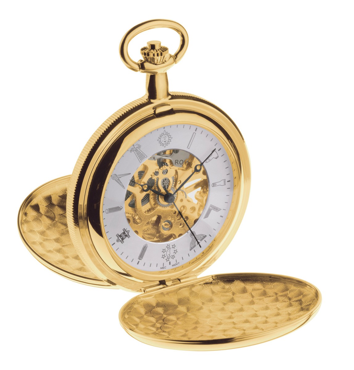 Montaje Real Medio Hunter Esqueleto Reloj