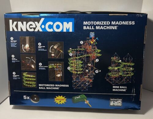 Knex Motorized Madness Ball Machine Set #50086 100% Komplett in Top Zustand! - Bild 2 von 8