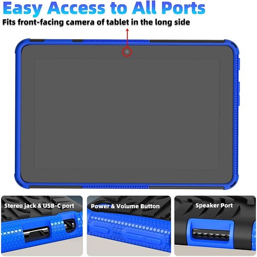 For Amazon Kindle Fire HD 10/10 Plus 12th Gen Tablet Heavy Duty Stand Case Cover - Picture 8 of 55