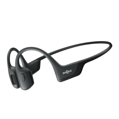 Shokz OpenRun Pro Open-Ear (Behind the Neck) Bluetooth Headphones - Black