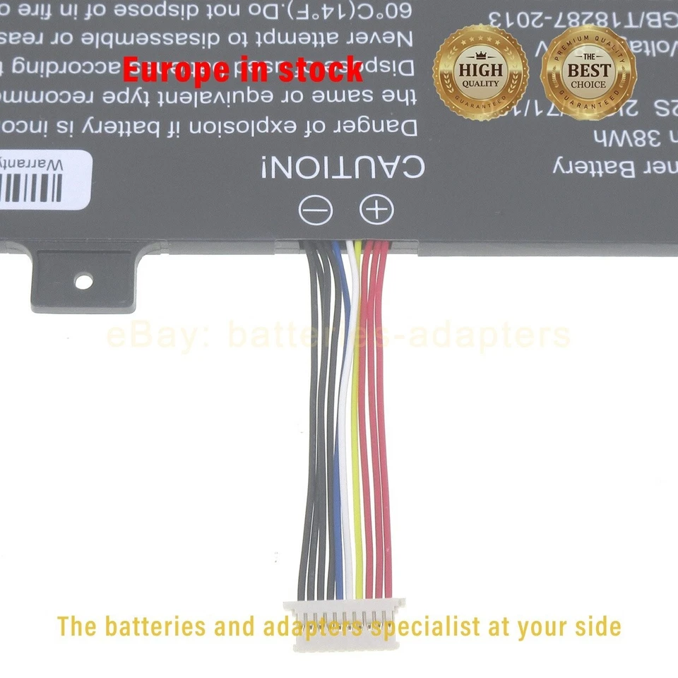 原装全新 2ICP5/71/120 电池适用于 MEDION Akoya E2217T E2227T E2221T — 第 4/4 张图片