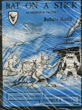 RAT ON A STICK SEALED Judges Guild Guilde Adventure Module Tunnels Trolls T&T 