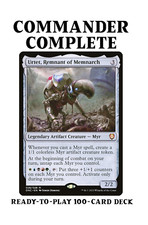 Mazzo Commander personalizzato Urtet, Remnant of Memnarch MYR Tribal Five-Color Magic MTG