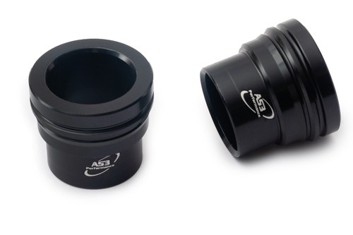 AS3 FRONT WHEEL SPACERS for KTM 690 SMC 08-11 690 SUPERMOTO 07-08  SMC R 23 - Picture 1 of 10