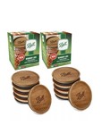 Brand New. Ball Authentic Mason Jar Acacia Wooden Storage Lids 5-Pack LOT OF 2.