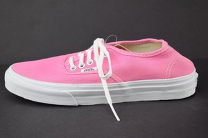 gray and pink vans womens