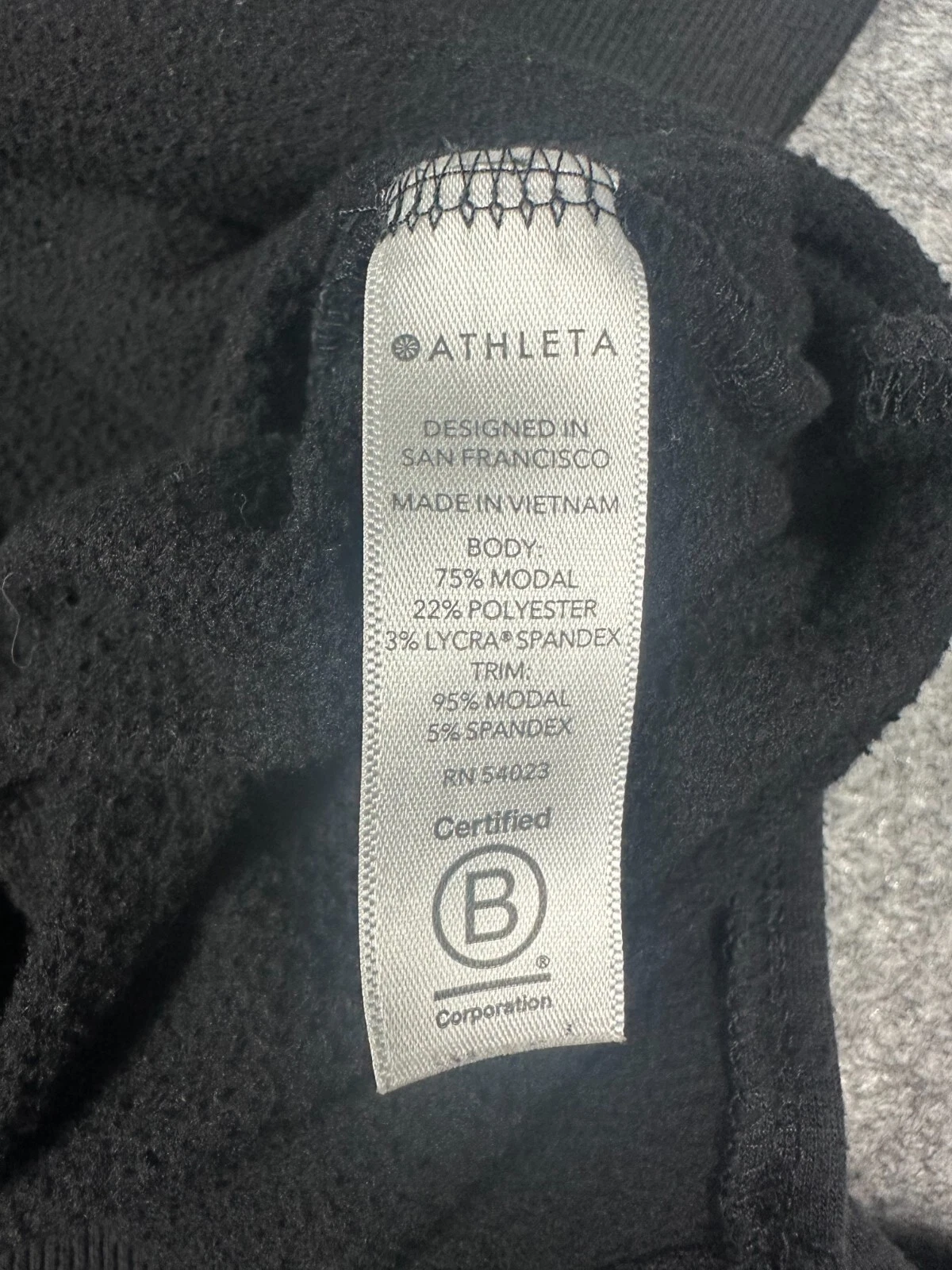 athleta coaster luxe thumbholes relaxed fit crew sweatshirt