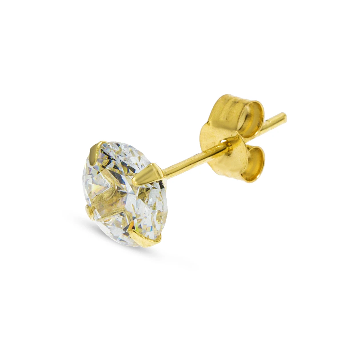 Mens cz stud earrings discount
