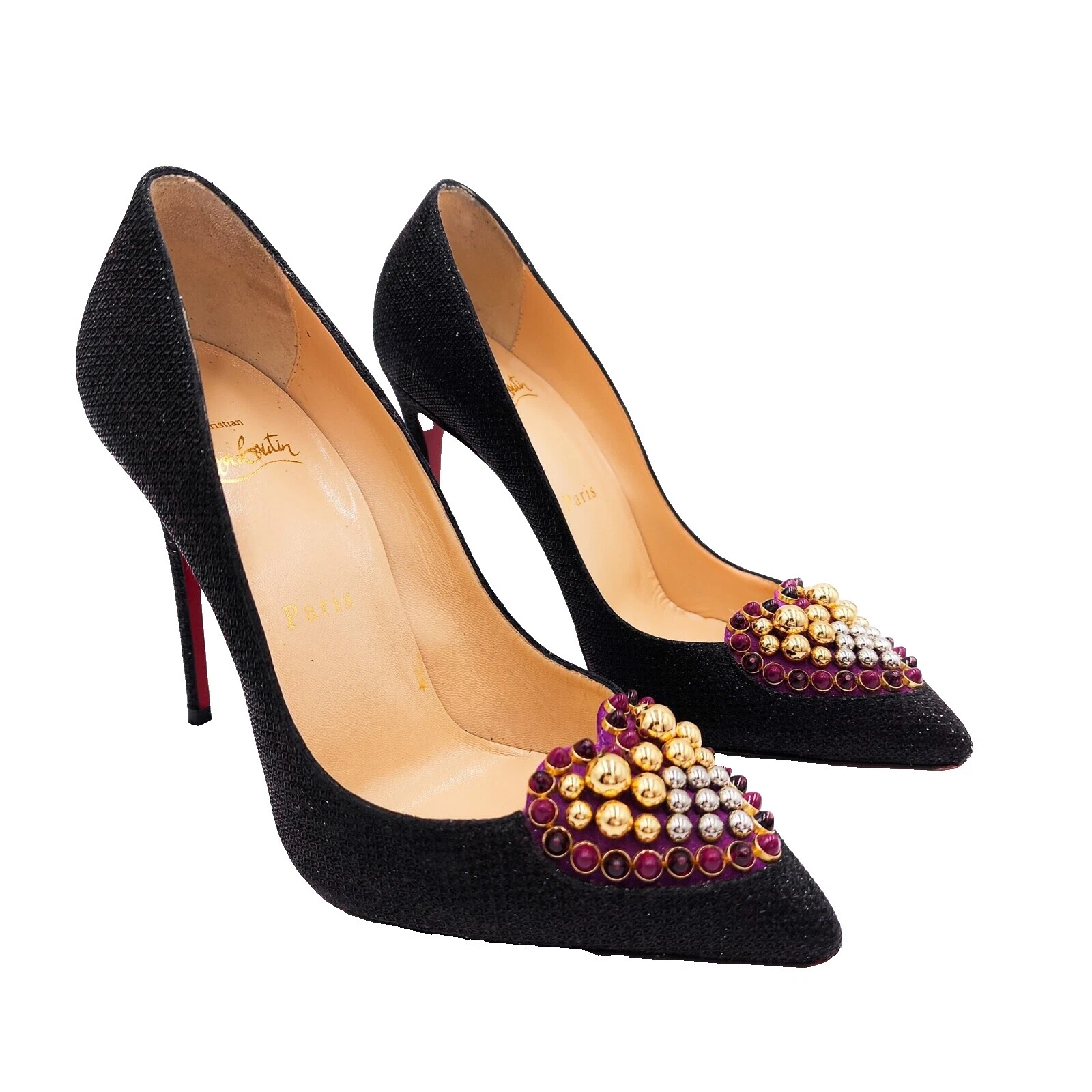 El corazón de mujer Christian Louboutin