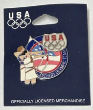 Team USA Archery Pin Olympic Lapel Pin
