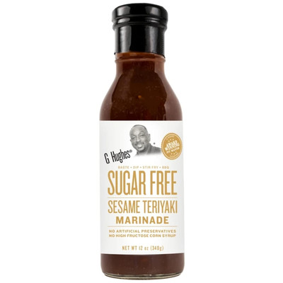 G Hughes Sugar Free, Sesame Teriyaki Marinade Gluten Free, 12 Oz