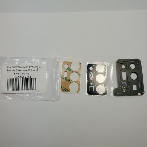 Samsung Galaxy Note 20 Ultra 5G Back Camera Glass Lens Cover With Bezel Ring - Picture 6 of 7