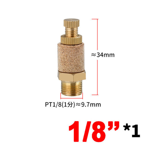 "Marmitta di scarico filtro antirumore filo maschio BSP 1/8""-1" - Foto 25 di 29