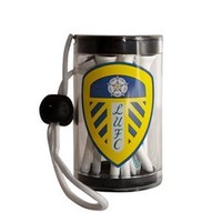 Leeds United Golf Tee Shaker. Leeds United Golf Tee Shaker.