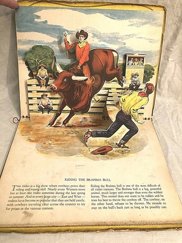 Cowboys in Pop Up Action Pictures - 1951 Publicity Products - Imagen 6 de 10