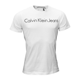 Calvin Klein Jeans Herren T-Shirt weiß 