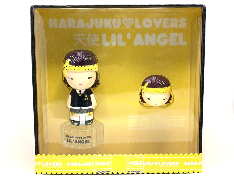 Juego Harajuku Lover Angel de Gwen Stefani (1 fl. oz EDT + 1,2 g de perfume sólidos) para mujer  Foto 3 de 3