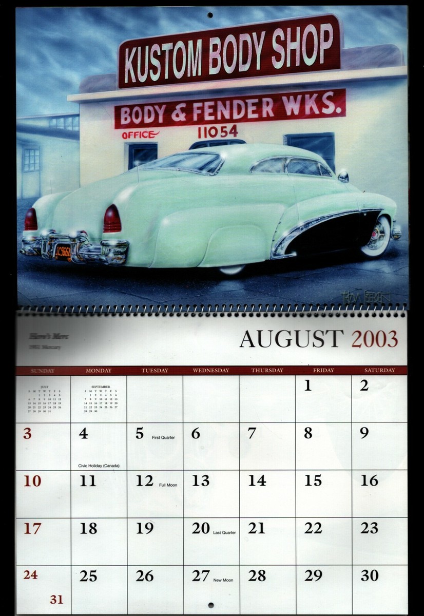 スピッツ NOTEBOOK CALENDAR 2003 Mike and Doug's Sunoco 