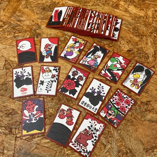Cartas de juego Club Nintendo Limited Super Mario Hanafuda imagen japonesa raras - Imagen 3 de 8